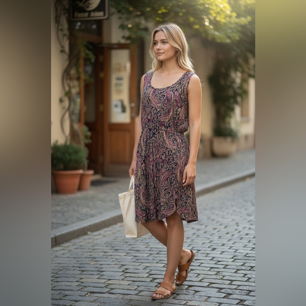 Lucky Brand Paisley Dress